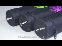 इकोडा बहु-खंड यात्रा मछली पकड़ने की छड़ी रील संयोजन